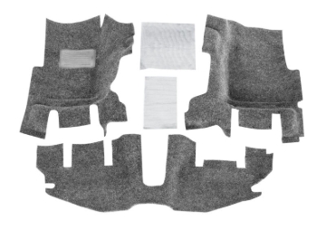 Picture of Husky Liners 97-06 Jeep Wrangler TJ/04-06 LJ (w/o Ctr Cnsl -w/Heat Shld) Guardian Comfort Jeep Liner