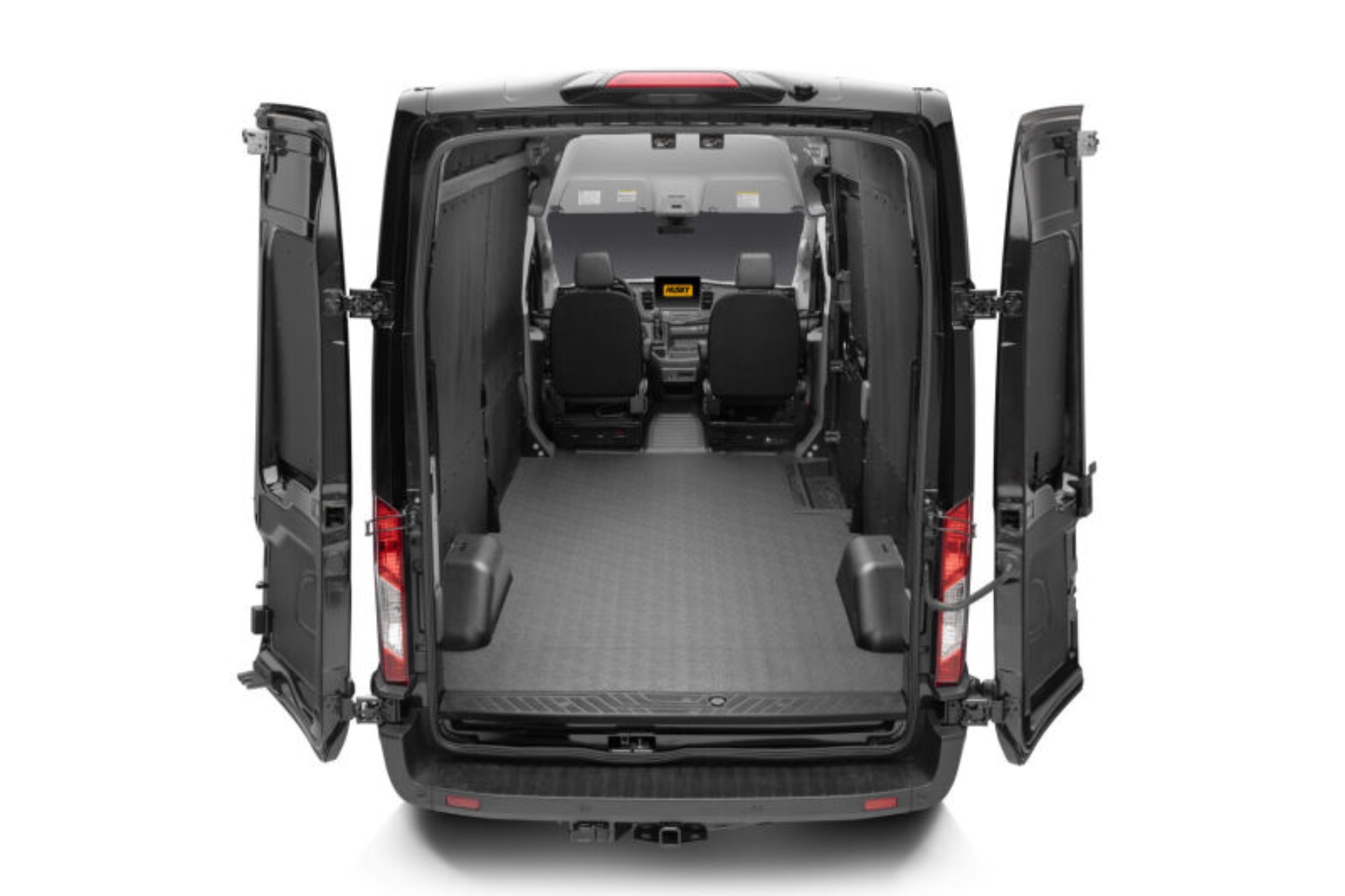 Picture of Husky Liners 92-06 Ford E-150/250/350/450 Guardian Impact Cargo Van Mat - Maxi