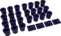 Picture of SuperPro 1967-1980 Toyota Land Cruiser Base Rear Leaf Spring and Slipper Pad Bushing Kit