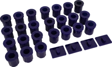 Picture of SuperPro 1967-1980 Toyota Land Cruiser Base Rear Leaf Spring and Slipper Pad Bushing Kit