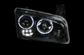 Picture of ANZO 2006-2010 Dodge Charger Projector Headlights w/ Halo Black