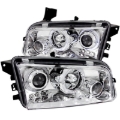 Picture of ANZO 2006-2010 Dodge Charger Projector Headlights w/ Halo Chrome