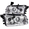 Picture of ANZO 2006-2010 Dodge Charger Projector Headlights w/ Halo Chrome