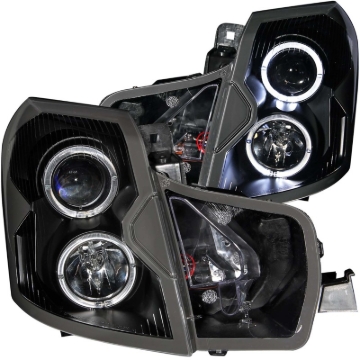 Picture of ANZO 2003-2007 Cadillac CTS Projector Headlights w/ Halo Black