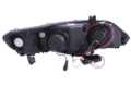 Picture of ANZO 2006-2011 Honda Civic Projector Headlights w/ Halo Black (CCFL)
