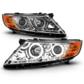 Picture of ANZO 2011-2013 Kia Optima Projector Headlights w/ Halo Chrome (CCFL)