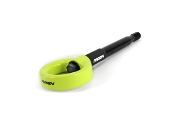 Picture of PERRIN 25-26 Subaru Forester (Bse/Ltd-Prem-Spt-Tour Incl. Hybrid/Wldrns) FR Tow Hook Kit - N.Yellow