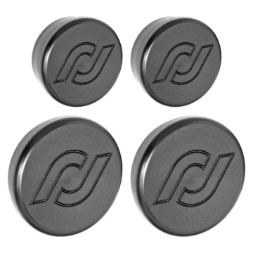 Picture of RockJock Jeep JK Wrangler Unlimited Frame Tube & Frame Rail Plug Set - Black Delrin