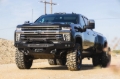 Picture of DV8 Offroad 20-23 Chevrolet Silverado 2500/3500 Spec Series Front Bumper w/ Winch