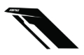 Picture of APR Sideburn Stickers - Black APR/Black Stripe (Pair)
