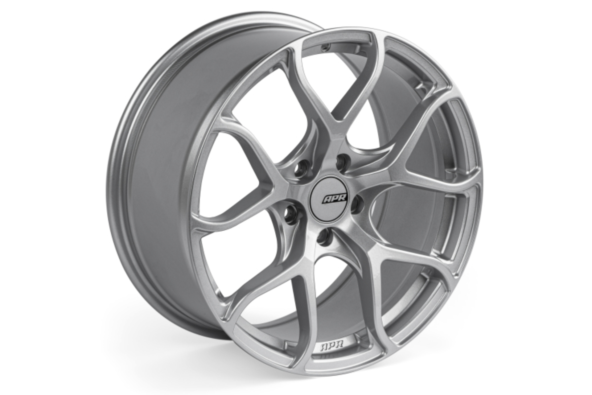 Picture of APR A01 Flow Formed 18x8.5 / 5x112 / ET45 / 66.5mm Bore / Hyper Silver Wheel