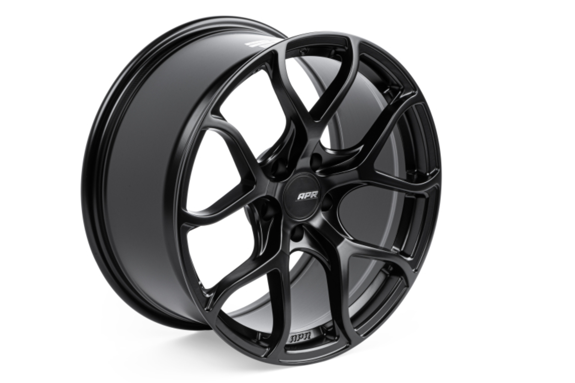 Picture of APR A01 Flow Formed 18x8.5 / 5x112 / ET45 / 66.5mm Bore / Satin Black Wheel