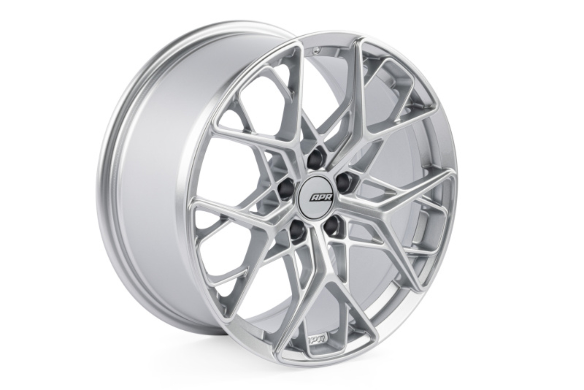 Picture of APR A02 Flow Formed 18x8.5 / 5x112 / ET45 / 66.5mm Bore / Silver Wheel