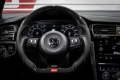 Picture of APR 15-26 Volkswagen Golf R/GTI/Jetta (MK7) Carbon Fiber/Silver Stitch Steering Wheel (Non Paddles)