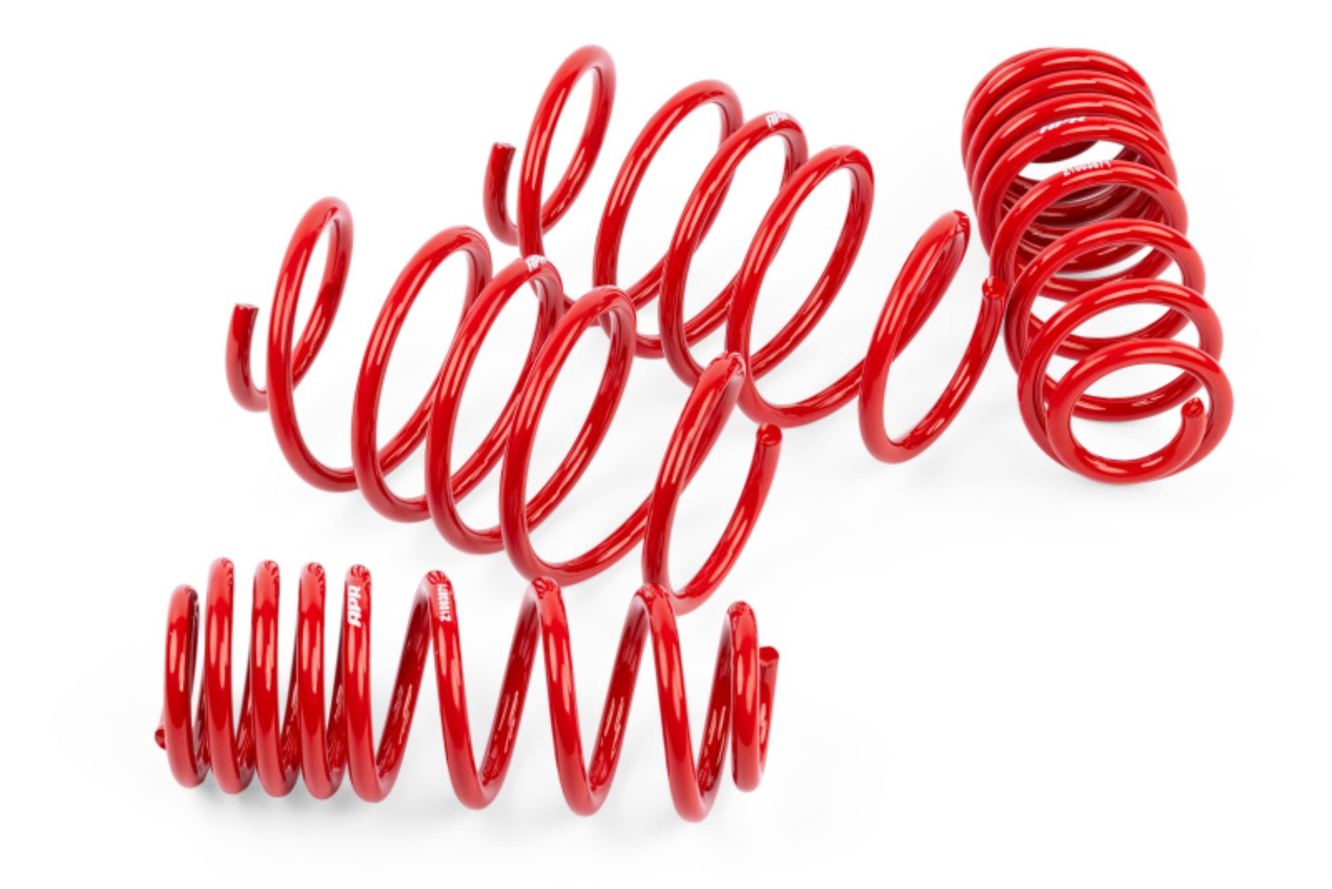 Picture of APR 19-26 Volkswagen Jetta GLI (MK7) Roll-Control Lowering Springs - Red