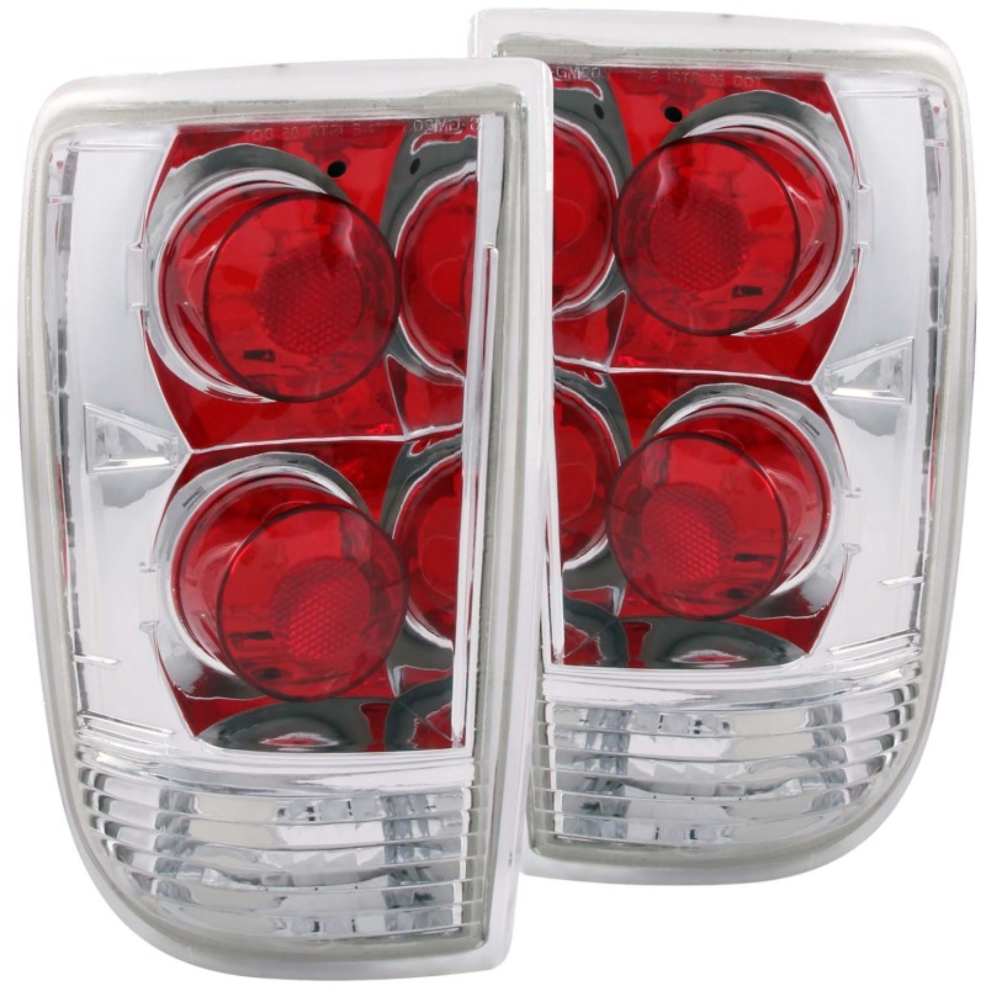 Picture of ANZO 1995-2005 Chevrolet Blazer Taillights Chrome