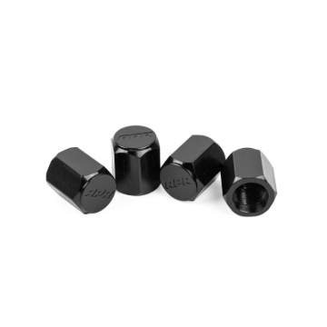 Picture of APR Valve Stem Caps - Gloss Black (Set of 4)