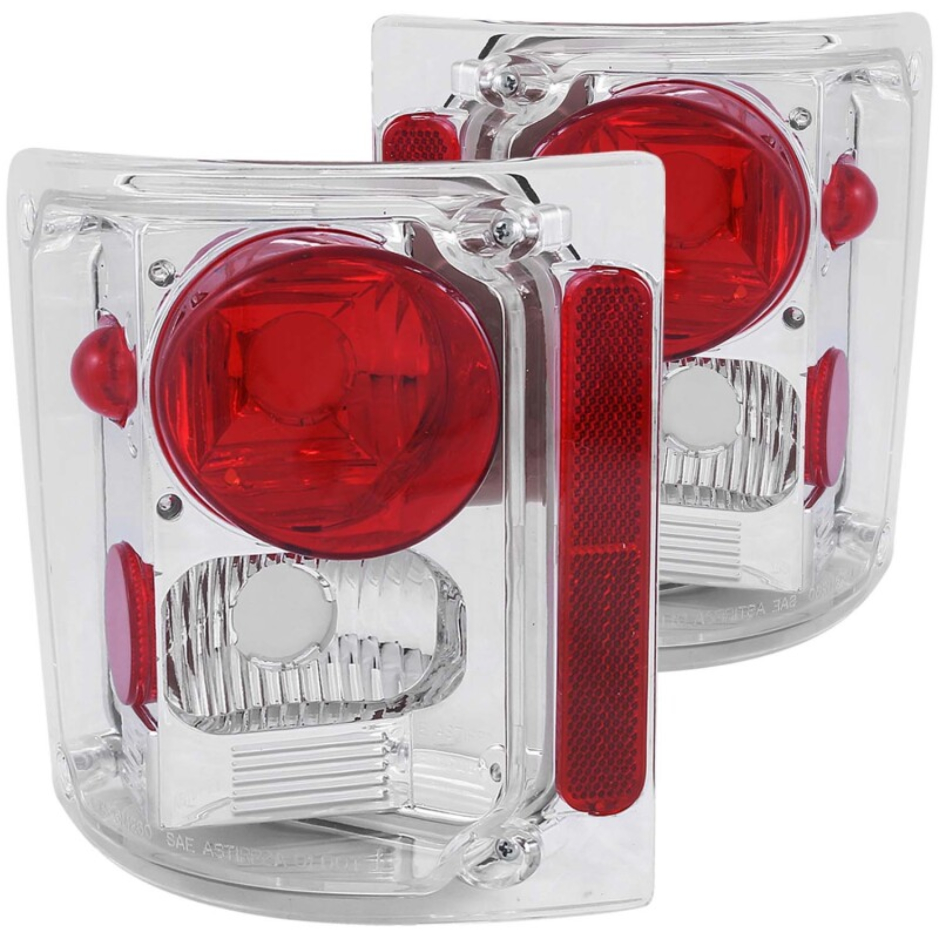 Picture of ANZO 1973-1987 Chevrolet C 10 Taillights Chrome