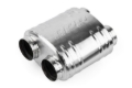 Picture of APR Premium Sound Absorption Muffler - Dual 70mm (2.75in) - Oval Body 217mm x 134mm x 210mm