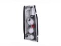 Picture of ANZO 1999-2000 Cadillac Escalade Taillights Chrome 3D Style