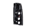 Picture of ANZO 1999-2000 Cadillac Escalade Taillights Black 3D Style