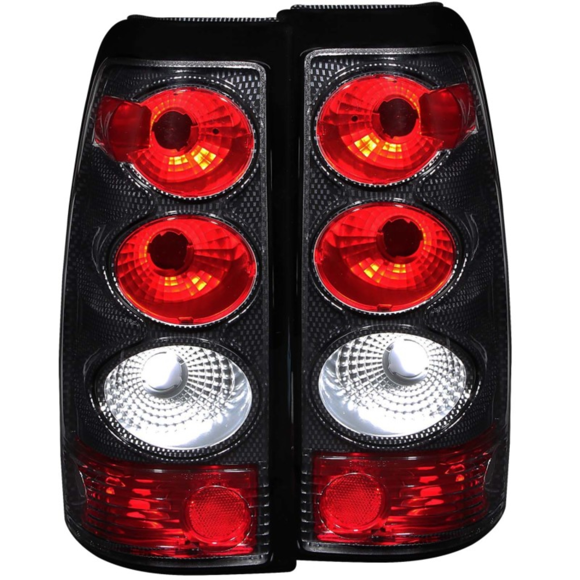Picture of ANZO 2003-2006 Chevrolet Silverado 1500 Taillights Carbon