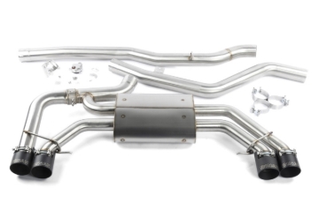 Picture of Dinan 18-25 BMW X3 M40i/X4 M40i (G01/G02) Valved Catback Exhaust System - Black Tips