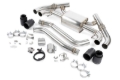 Picture of Dinan 23-26 BMW M240i/M240i xDrive (G42) Valved Axleback Exhaust System - Black Tips
