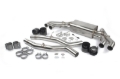 Picture of Dinan 20-25 BMW X3 M/X4 M (F97/F98) Free Flow Axleback Exhaust System - Black Tips