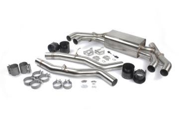 Picture of Dinan 20-25 BMW X3 M/X4 M (F97/F98) Free Flow Axleback Exhaust System - Black Tips
