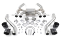 Picture of Dinan 23-26 BMW M2 (G87) Valved Axleback Exhaust System - Black Tips