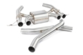 Picture of Dinan 23-26 BMW M2 (G87) Valved Axleback Exhaust System - Black Tips