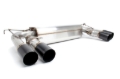 Picture of Dinan 15-19 BMW X5 M/X6 M (F85/F86) Free Flow Axleback Exhaust System - Black Tips