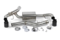 Picture of Dinan 19-26 BMW 330i (G20)/21-26 BMW 430i (G22) Valved Axleback Exhaust System - Black Tips