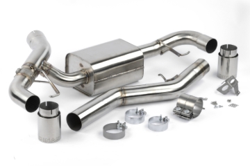 Picture of Dinan 19-26 BMW 330i (G20)/21-26 BMW 430i (G22) Valved Axleback Exhaust System - Polished Tips