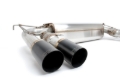 Picture of Dinan 15-19 BMW X5 M/X6 M (F85/F86) Free Flow Axleback Exhaust System - Black Tips