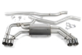 Picture of Dinan 18-25 BMW X3 M40i/X4 M40i (G01/G02) Valved Catback Exhaust System - Polished Tips