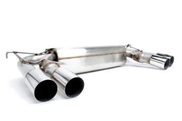 Picture of Dinan 15-19 BMW X5 M/X6 M (F85/F86) Free Flow Axleback Exhaust System - Polished Tips