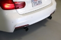 Picture of Dinan 17-20 BMW 440i (F33/F36) Free Flow Axleback Exhaust System - Black Tips