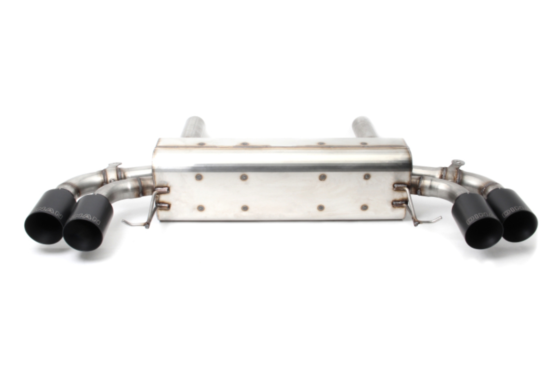 Picture of Dinan 18-23 BMW M550i (G30) Free Flow Axleback Exhaust System - Black Tips