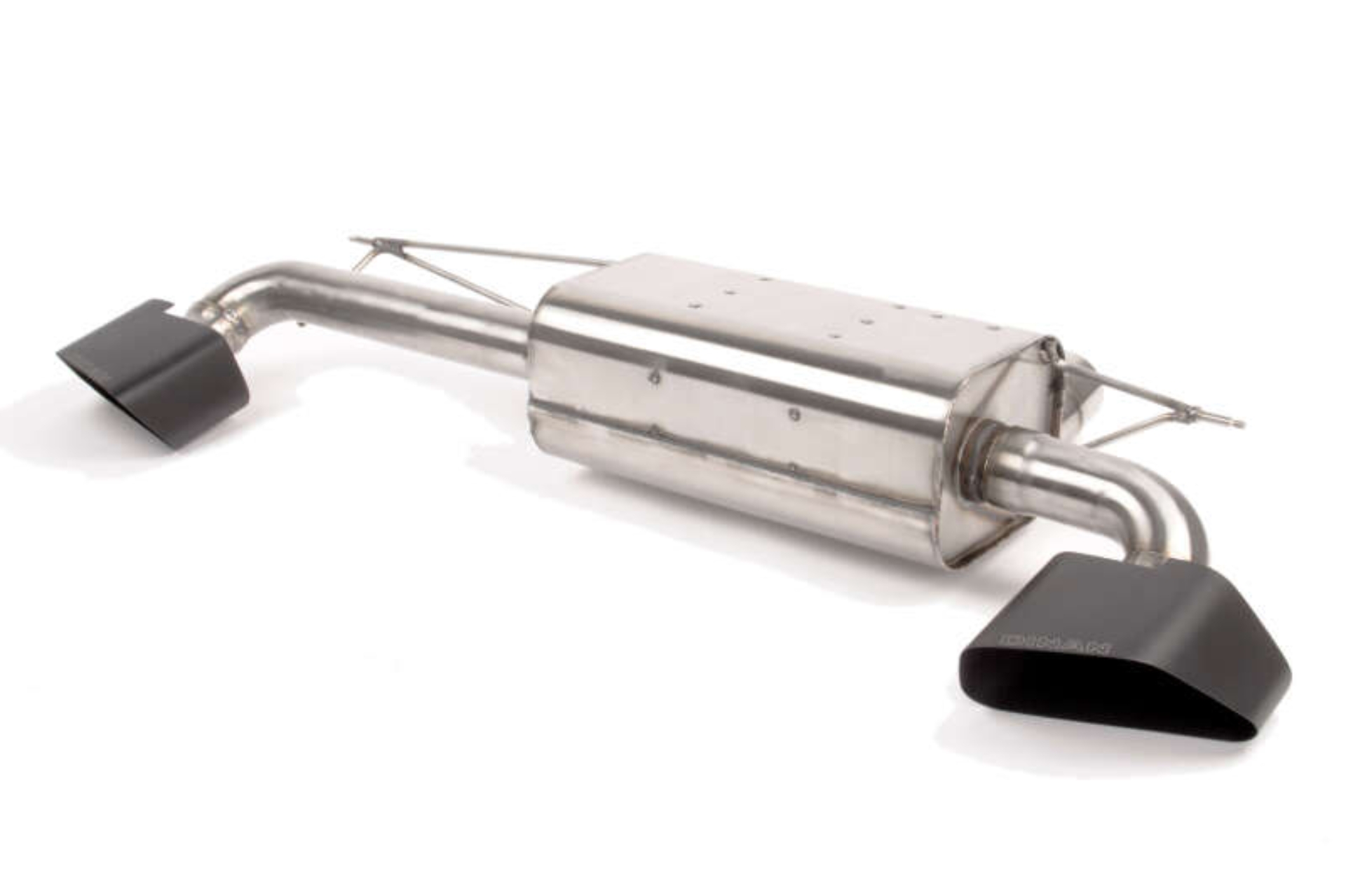 Picture of Dinan 17-23 BMW 540i (G30) Free Flow Axleback Exhaust System - Black Tips