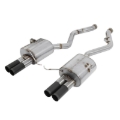 Picture of Dinan 08-13 BMW M3 (E92/E93) Free Flow Axleback Exhaust System - Black Tips