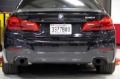 Picture of Dinan 17-23 BMW 540i (G30) Free Flow Axleback Exhaust System - Black Tips