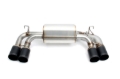 Picture of Dinan 16-18 BMW M2 (F87) Free Flow Axleback Exhaust System - Black Tips