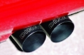 Picture of Dinan 01-06 BMW M3 (E46) Free Flow Axleback Exhaust - Black Tips