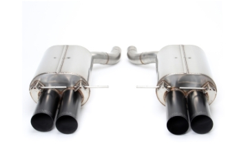 Picture of Dinan 06-10 BMW M5 (E60) Free Flow Axleback Exhaust System - Black Tips
