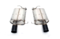 Picture of Dinan 11-16 BMW 535i (F10) Free Flow Axleback Exhaust System - Black Tips