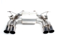 Picture of Dinan 15-20 BMW M3/M4 (F80/F82/F83) Free Flow Axleback Exhaust System - Polished Tips