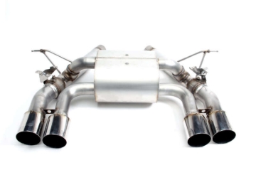 Picture of Dinan 15-20 BMW M3/M4 (F80/F82/F83) Free Flow Axleback Exhaust System - Polished Tips