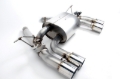Picture of Dinan 15-20 BMW M3/M4 (F80/F82/F83) Free Flow Axleback Exhaust System - Polished Tips
